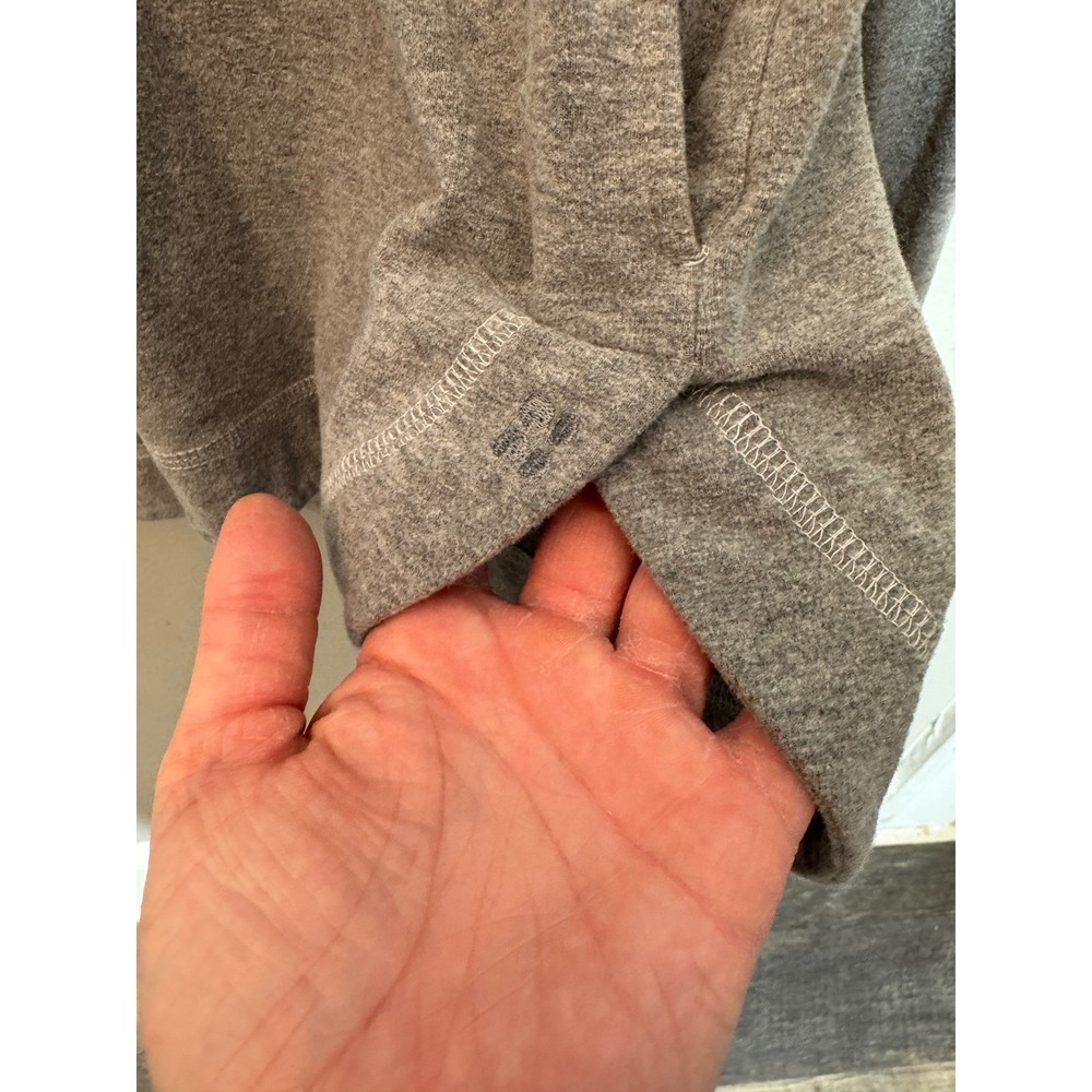 Sweaty Betty Cozy Gray‎ Escape Luxe Fleece Hoodie Crop Sz XS Soft Athleisure Gym - Picture 6 of 11